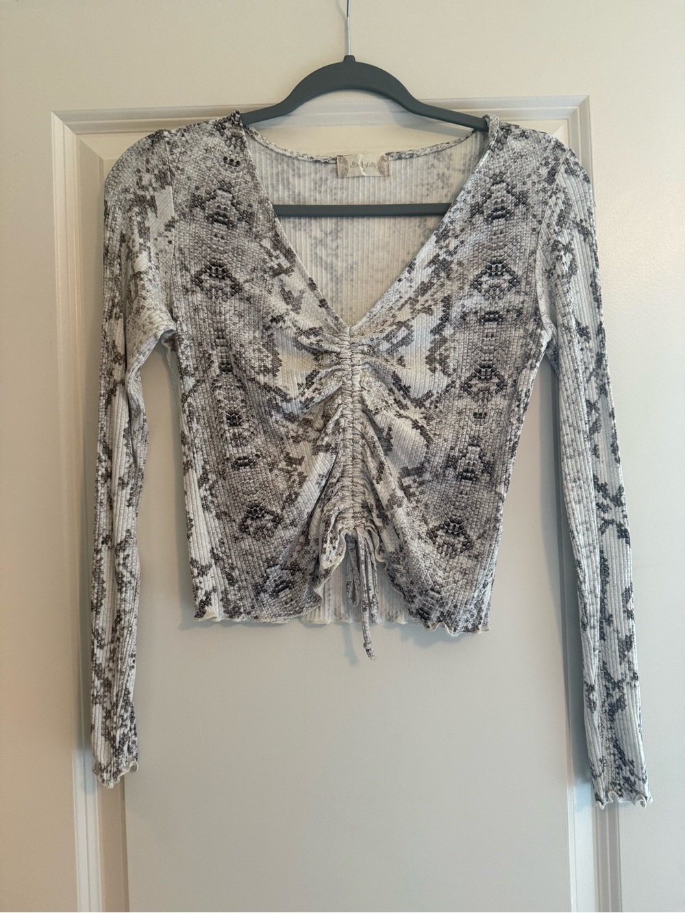 Altar'd State Snakeskin Top